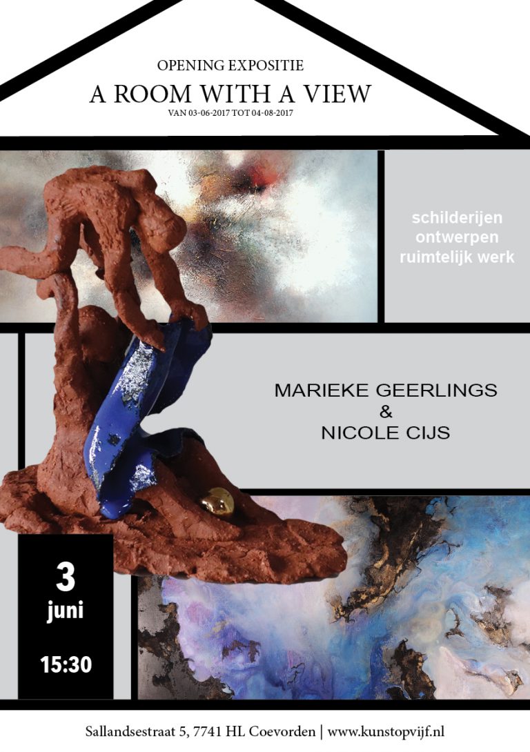 flyer opening marieke en nicole